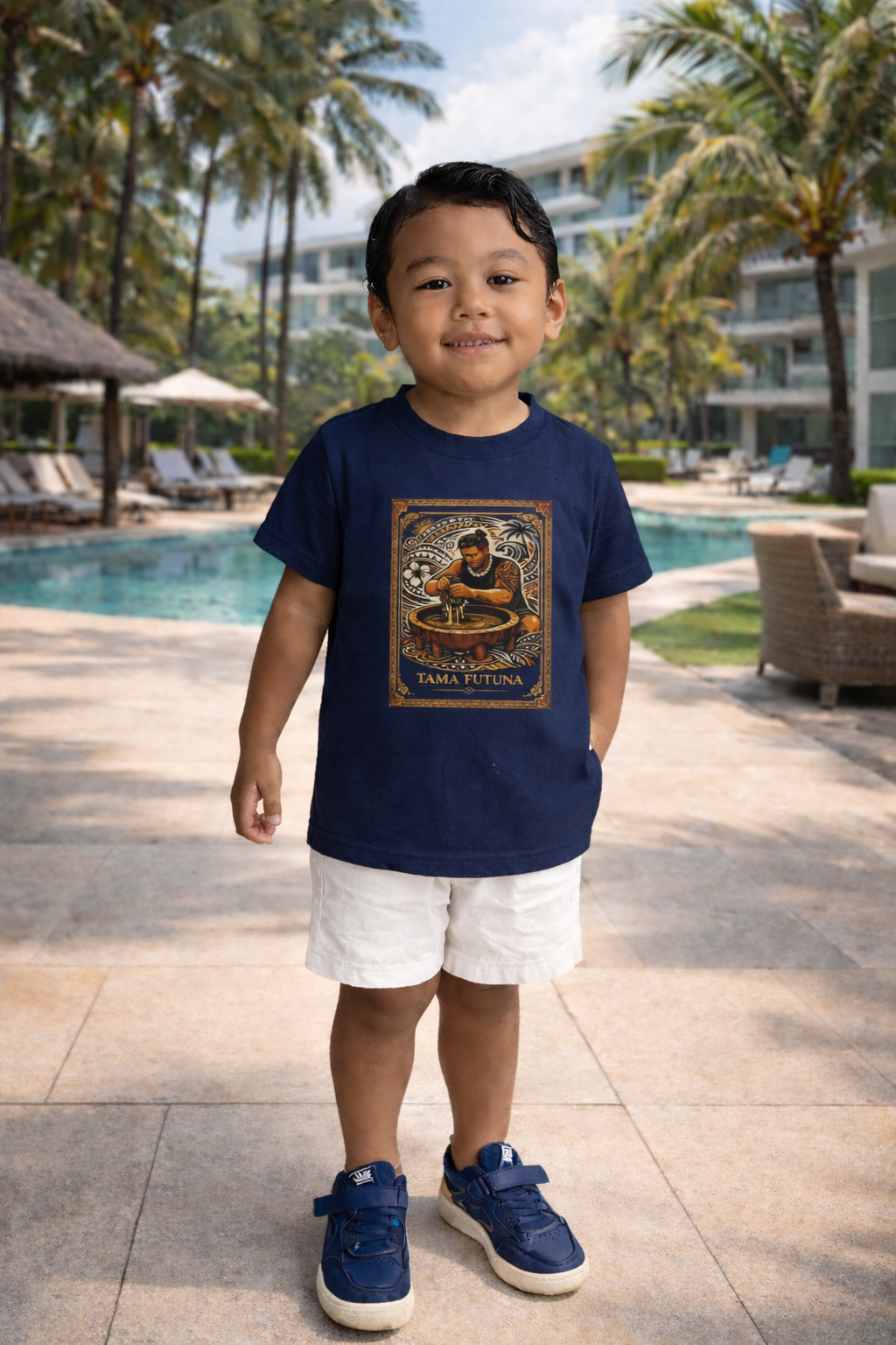 T-shirt Enfant TAMA FUTUNA – KHDO Design Premium